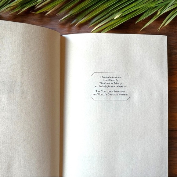 Franklin Library Kiss Me Again, Stranger Daphne du Maurier 1981 Hardcover - Picture 9 of 14